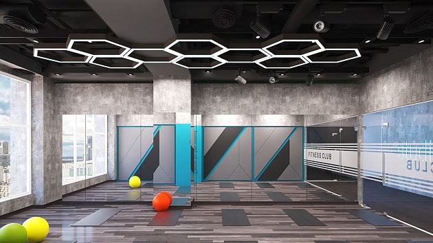 Подвесной светодиодный светильник Siled Hexago-02-Prof 7370426 Фото № 3