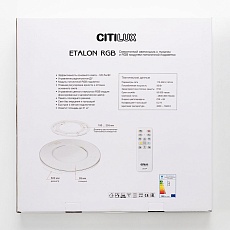 Потолочный светодиодный светильник Citilux Etalon CL750500R 3