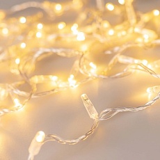 Уличная светодиодная гирлянда Ardecoled нить 230V теплый белый ARD-String-Classic-10000-Clear-100Led-Flash Warm/Warm 025814 1