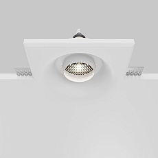 Встраиваемый светильник Maytoni Technical Gyps Modern DL006-GU10-RD-W 4