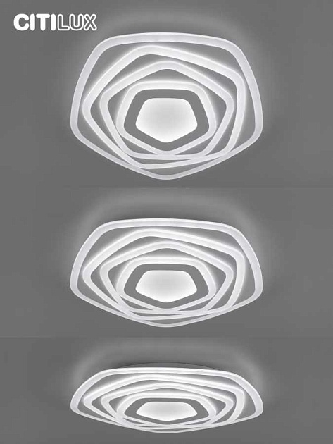 Потолочный светодиодный светильник Citilux Триест Смарт CL737A54E Фото № 21