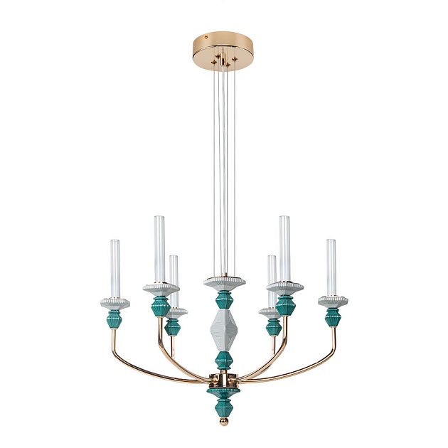 Подвесная люстра Divinare CAPELLO 4947/01 SP-6 изображение 1 Подвесная люстра Divinare CAPELLO 4947/01 SP-6 Фото № 1