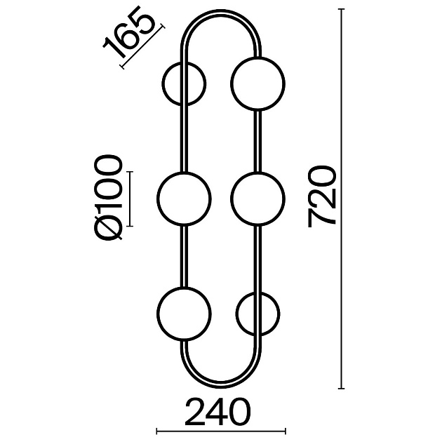 Настенный светильник Freya Inversion FR5233WL-04BS1 Фото № 2
