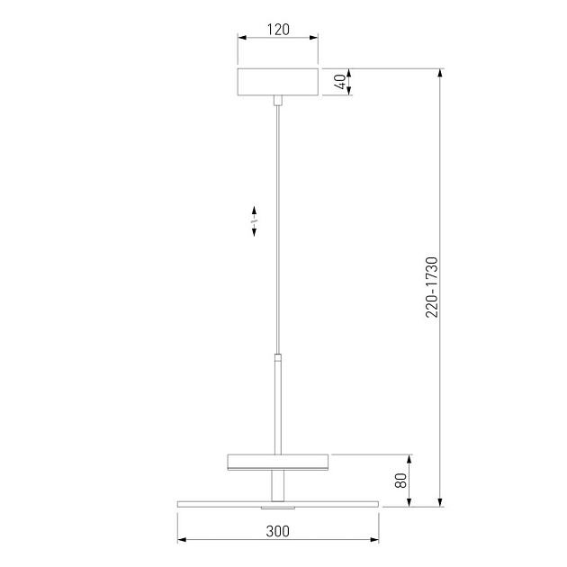 Подвесной светодиодный светильник Eurosvet Thasos 40342 LED латунь изображение 2 Подвесной светодиодный светильник Eurosvet Thasos 40342 LED латунь Фото № 2