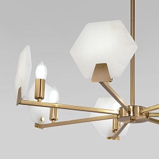 Потолочная люстра Eurosvet Marble 60158/7 латунь 2