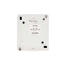 Выключатель одноклавишный INDUSTRIAL IP54, о/у, белый KRANZ KR-78-0834 2