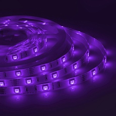Светодиодная влагозащищенная лента Apeyron 7,2W/m 30LED/m 5050SMD разноцветная 5M 00-41 5