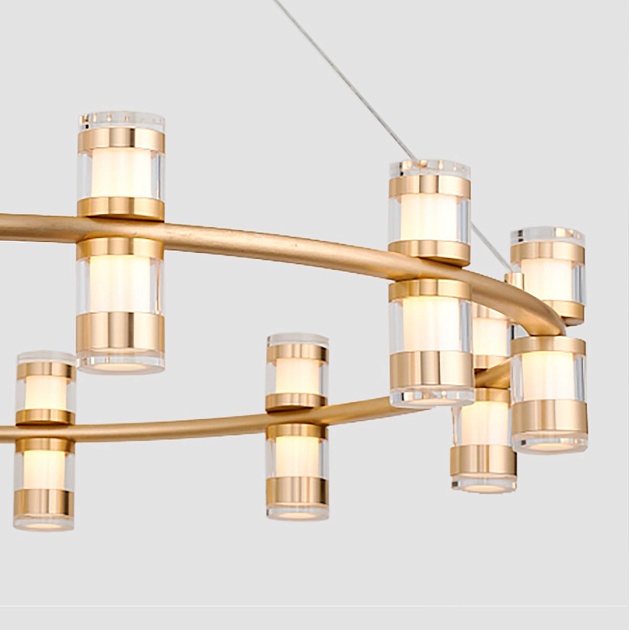 Подвесная светодиодная люстра Favourite Ampullen 4323-12P Фото № 3