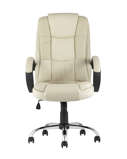 Кресло руководителя TopChairs Atlant бежевое D-430 beige Фото № 5