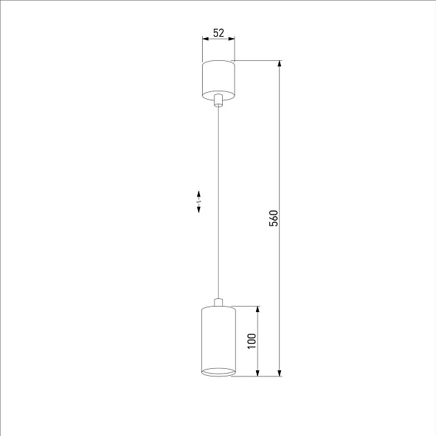 Подвесной светильник TK Lighting 4425 Logan Black Фото № 3