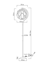 Торшер Moderli Flake V11013-F 1
