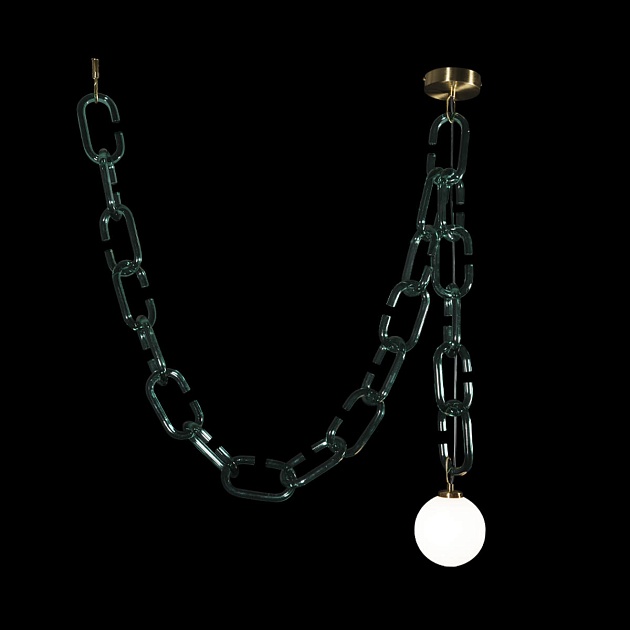 Подвесной светильник Loft IT Chain 10128C Green изображение 2 Подвесной светильник Loft IT Chain 10128C Green Фото № 2