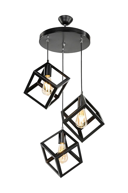 Подвесная люстра Toplight Cherilyn TL1604H-03BK Фото № 4