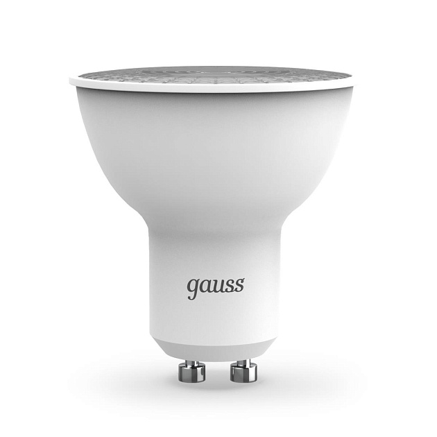 Лампа светодиодная Gauss GU10 9W 3000K 101506109 Фото № 1