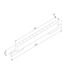 Трековый светодиодный светильник Elektrostandard Mini Magnetic 85168/01 a065655 1
