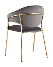 Кухонный стул Stool Group Эвита вельвет темно-серый FDC8022 DARK GREY FUT-81 1