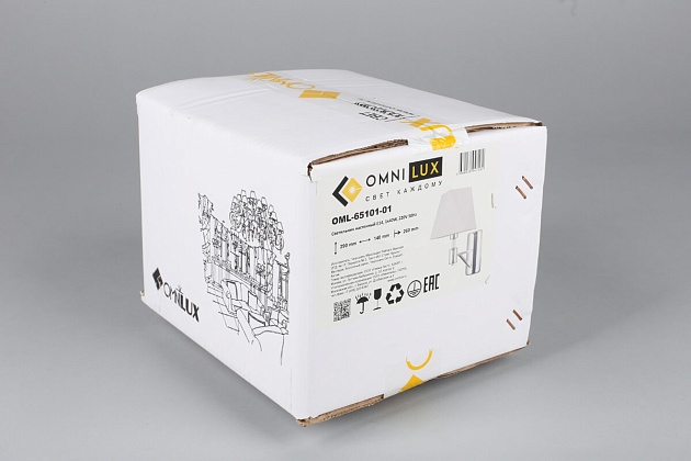 Бра Omnilux Ossana OML-65101-01 изображение 3 Бра Omnilux Ossana OML-65101-01 Фото № 3