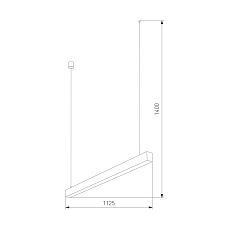 Линейные светодиодный светильник TK Lighting 18079 Luxe 1