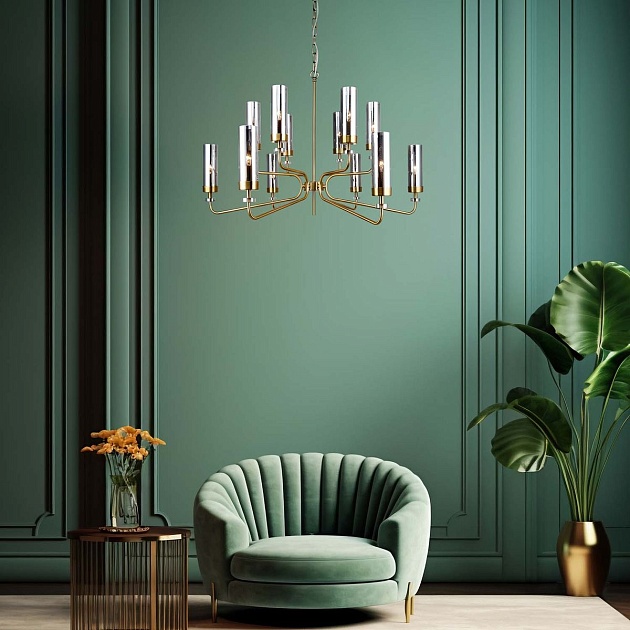 Подвесная люстра F-Promo Shandar 4620-12P Фото № 3