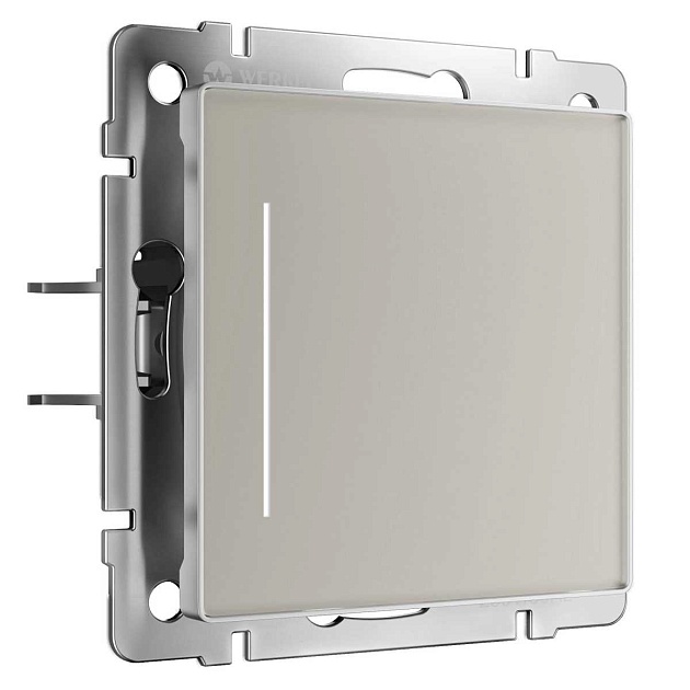 Умный сенсорный выключатель одноклавишный (дымчатый) W4513641/ a069764 Фото № 1