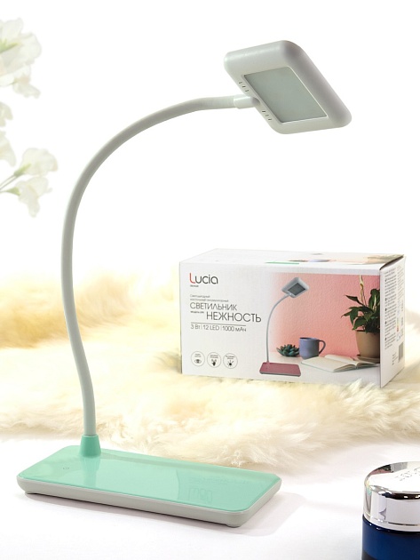 Настольная светодиодная лампа Lucia Нежность L290 4606400512240 Фото № 2
