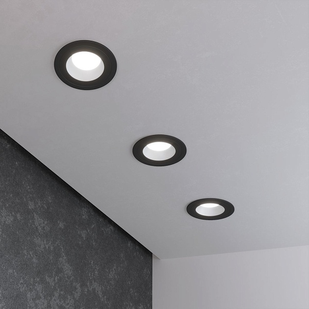 Встраиваемый светильник Elektrostandard 122 MR16 серебро/черный a053354 изображение 6 Встраиваемый светильник Elektrostandard 122 MR16 серебро/черный a053354 Фото № 6