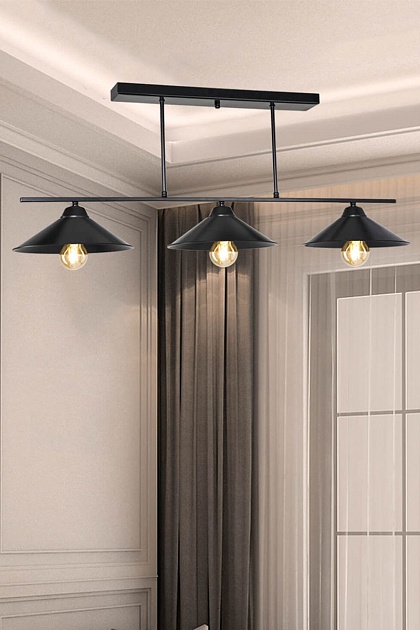 Подвесная люстра Toplight Lilian TL1611H-03BK Фото № 3