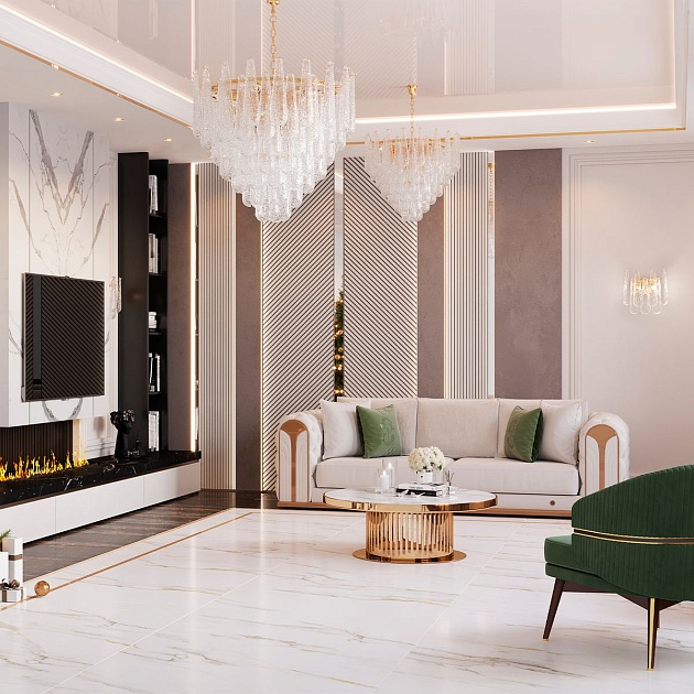 Настенный светильник Crystal Lux FONTAIN AP2 GOLD Фото № 6