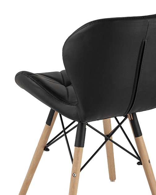Кухонный стул Stool Group Бон экокожа черный DC-19122601 black изображение 3 Кухонный стул Stool Group Бон экокожа черный DC-19122601 black Фото № 3