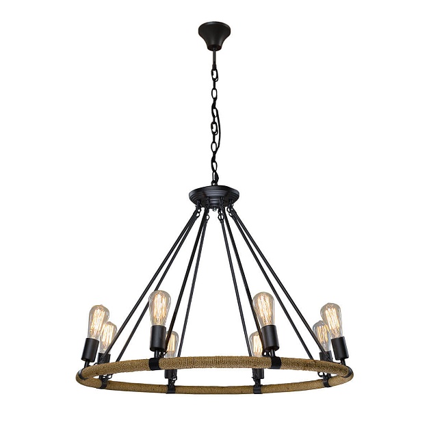 Подвесная люстра Loft IT Rope Filament Loft1861/8 изображение 1 Подвесная люстра Loft IT Rope Filament Loft1861/8 Фото № 1
