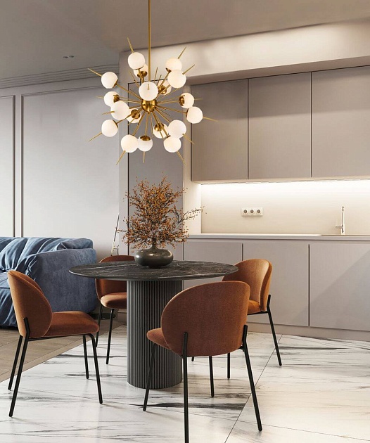 Подвесная люстра Milosh Tendence 0764CL-18AB Фото № 3