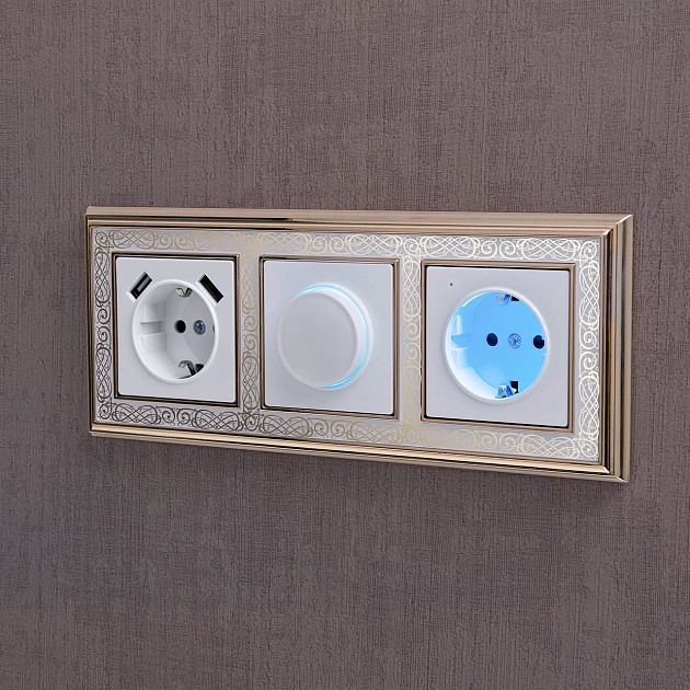 Диммер с подсветкой Werkel белый W1142101 4690389155260 Фото № 6