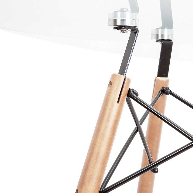 Кухонный стол AksHome Leila прозрачный, закаленное стекло 68203 Фото № 4