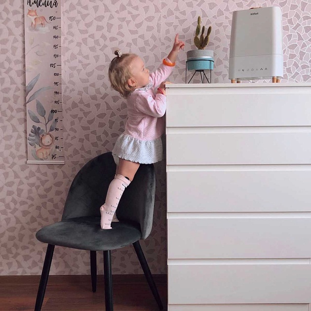 Кухонный стул AksHome Honnor серый, велюр, цвет каркаса черный 63384 изображение 3 Кухонный стул AksHome Honnor серый, велюр, цвет каркаса черный 63384 Фото № 3