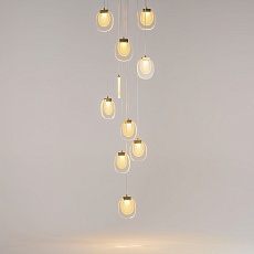 Подвесной светодиодный светильник Maytoni Modern Biology MOD367PL-L30BBSK 3