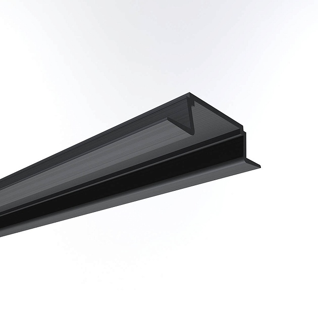 Профиль встраиваемый черный 2м. Apeyron 08-02-01Ч Фото № 1