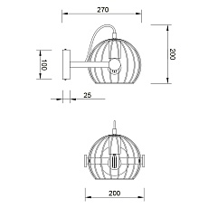 Бра Vele Luce Pasquale VL6251W01 4