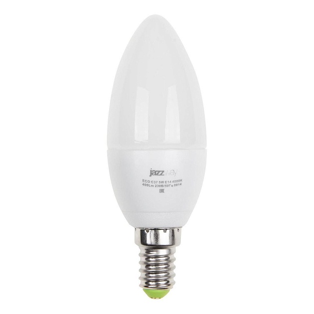 Лампа светодиодная Jazzway E14 5W 3000K матовая 1036834A Фото № 1