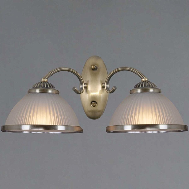 Светильник настенный Illumico IL0596-2WSQ-25 AB AREZZO Фото № 1