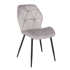 Кухонный стул AksHome Congo светло-серый, велюр 90026