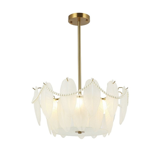 Подвесной светильник Gerhort G21134/6B GD+WT Фото № 1