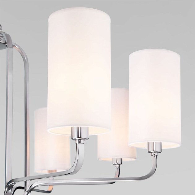 Подвесная люстра Eurosvet Purezza 60128/8 хром Фото № 6