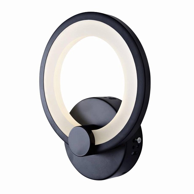 Настенный светильник iLedex Ring A001/1 BK Фото № 1