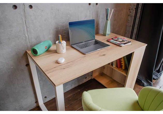 Письменный стол Woodville Битти Лофт 495412 Фото № 9