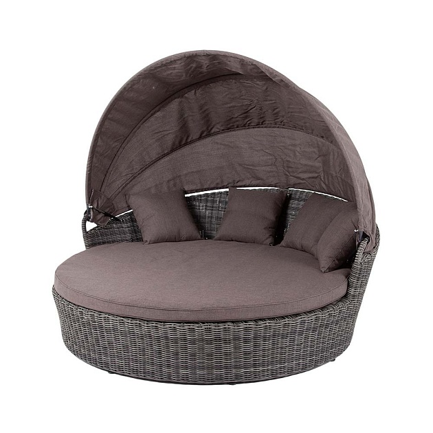 Шезлонг 4sis Стильяно YH-L618W graphite изображение 1 Шезлонг 4sis Стильяно YH-L618W graphite Фото № 1