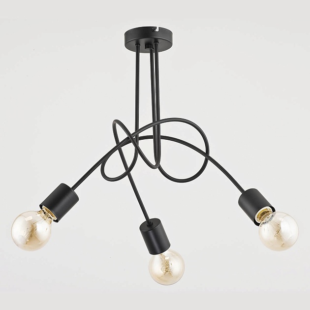 Потолочная люстра Adilux Tango Black 23173 изображение 1 Потолочная люстра Adilux Tango Black 23173 Фото № 1