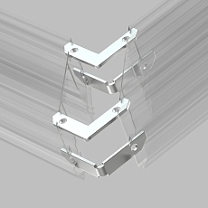 Комплект угловых соединителей шинопровода Denkirs Smart One (4 шт.) TR2027-AL 3