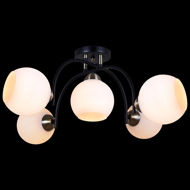 Потолочная люстра Illumico IL0250-5CSQ-79 BK AB Фото № 1