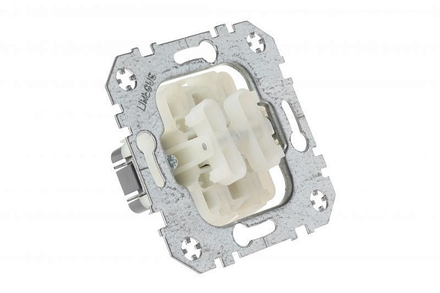 Переключатель двухклавишный Liregus антрацит 28-109 Фото № 3