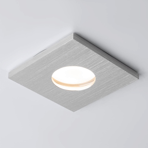 Встраиваемый светильник Elektrostandard 126 MR16 серебро a053363 изображение 1 Встраиваемый светильник Elektrostandard 126 MR16 серебро a053363 Фото № 1